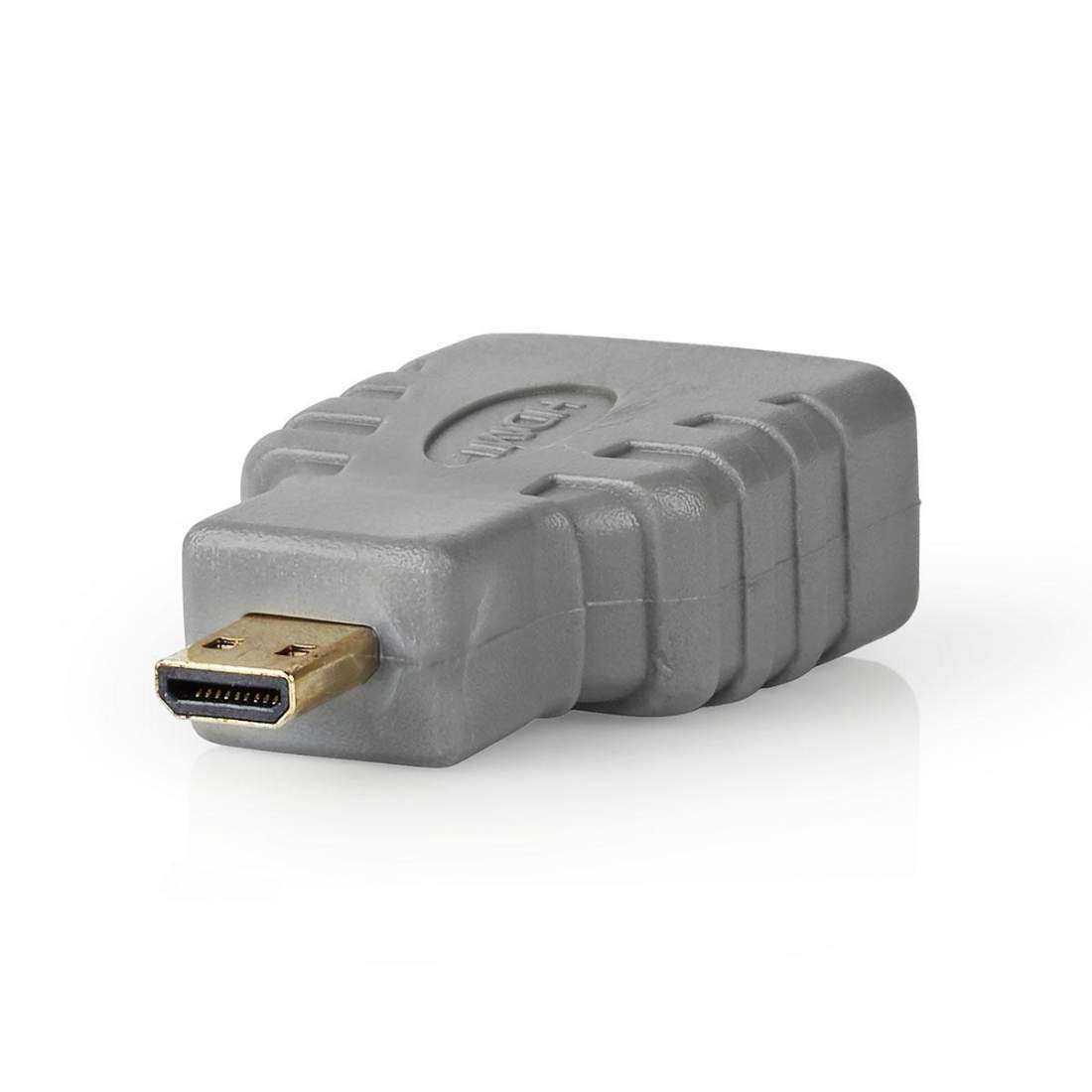 HDMI-adapter HDMI mikro-kontakt - HDMI hona grå | Hem & Hobby | Pryloteket