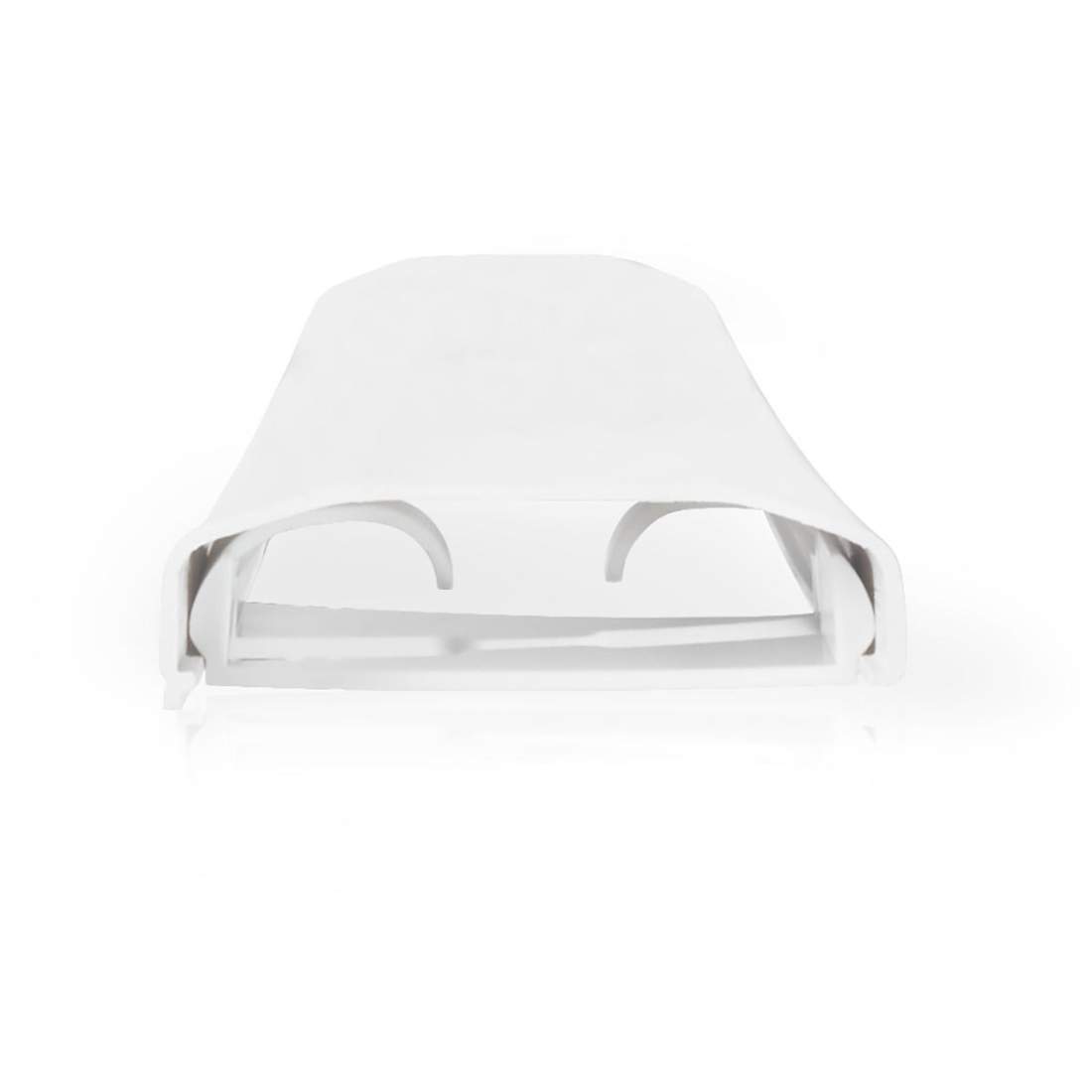 Kabelhantering Kanal 1 st. Maximal kabeltjocklek: 18 mm ABS / PVC Vit | Elektronik - Kablar & Adaptrar - Kablar | Pryloteket