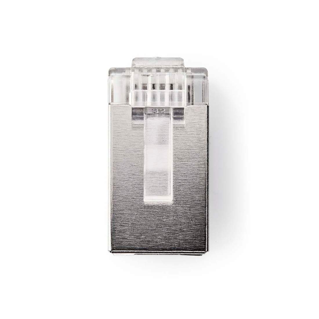 RJ45-kontakt Hane Solid STP CAT6 Rak Guldplaterad 10 st. PVC Transparent Låda | Elektronik - Kablar & Adaptrar - Kablar | Pryloteket