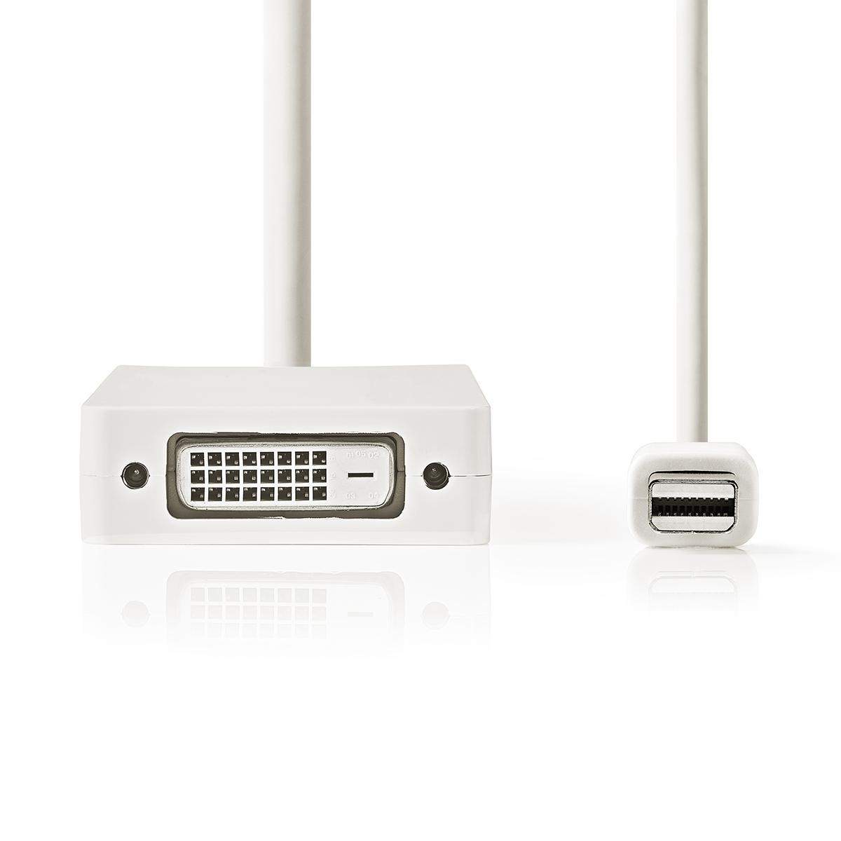 Alternativ bild 1 för Nedis adapter - DisplayPort / HDMI / DVI / VGA - 20 cm
