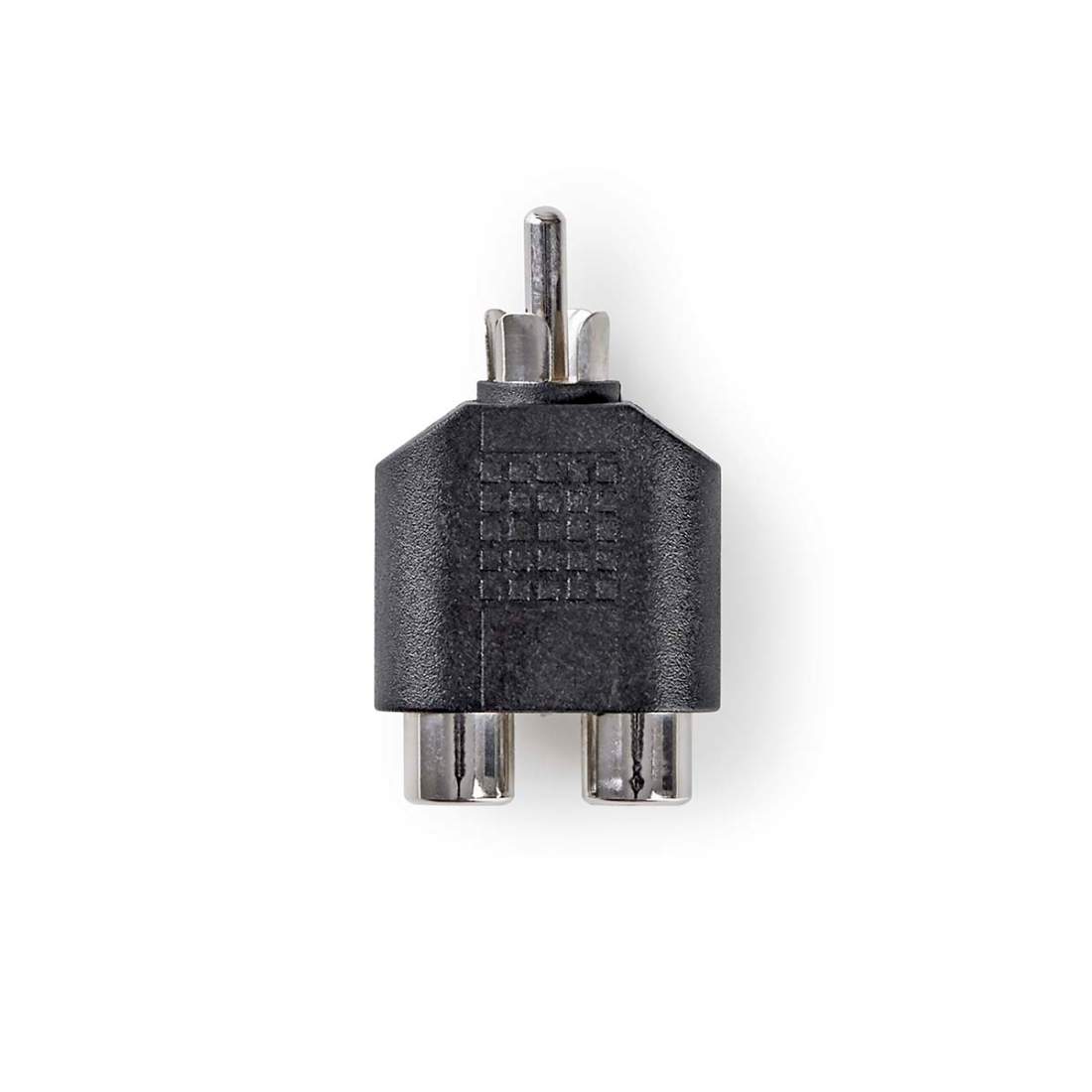 subwoofer Adapter RCA Hane 2x RCA Hona Nickelplaterad Rak ABS Svart 1 st. Låda | Elektronik - Kablar & Adaptrar - Kablar - Ljudkablar | Pryloteket