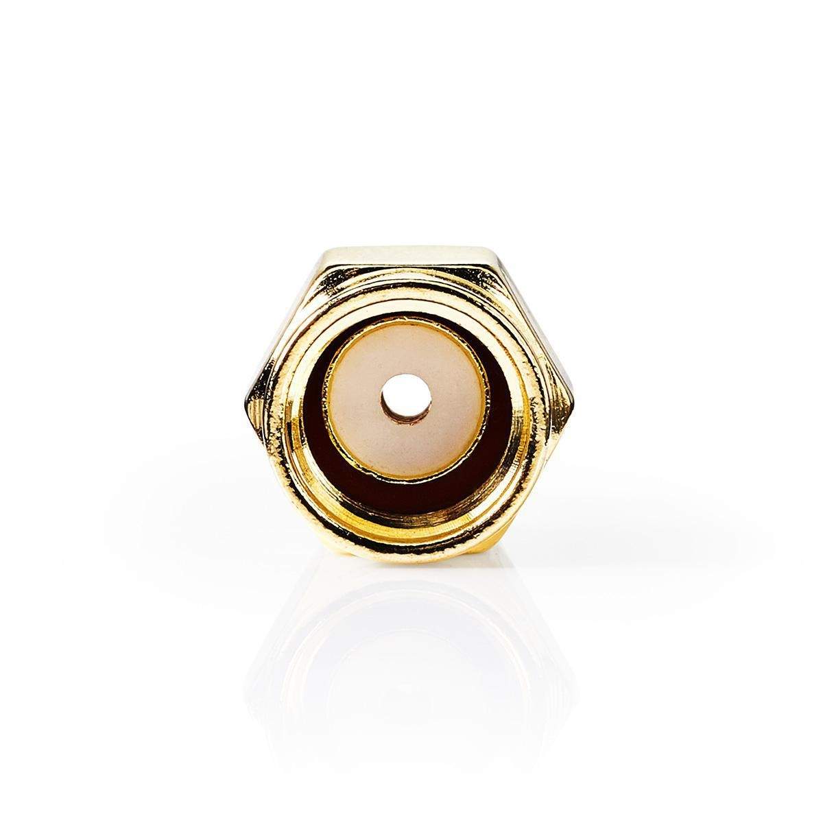 SMA Connector | Lige | Han | Guldplateret | 50 Ohm | Krymp | Kabeldiameter: 2.55 mm | Metal | Guld | 2 stk. | Konvolut