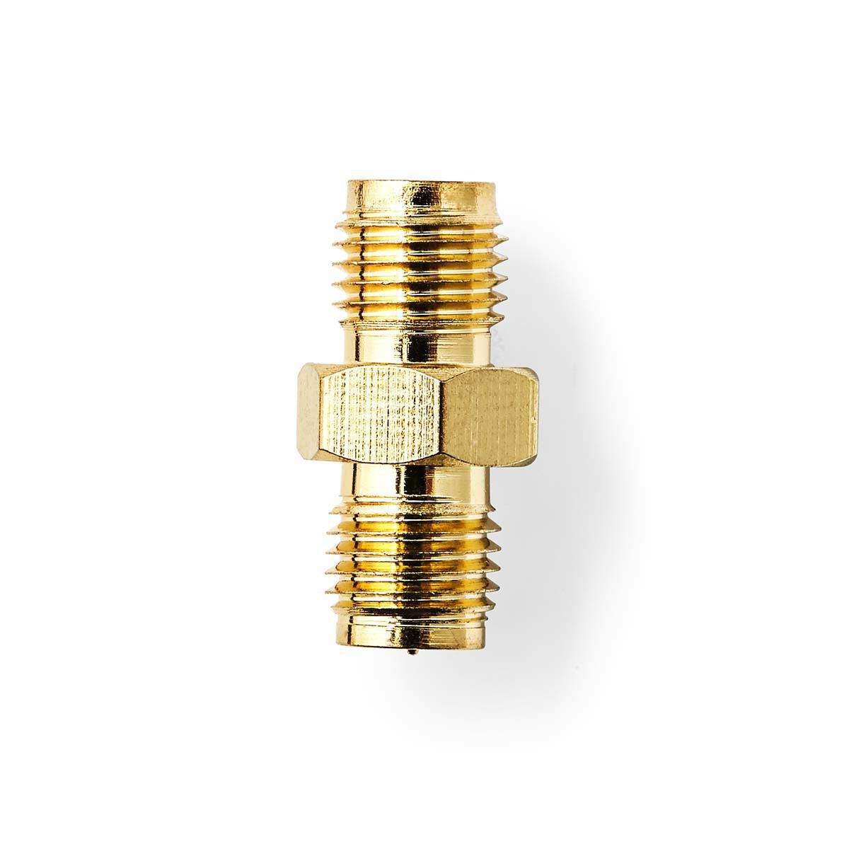 SMA Adapter SMA Hona Reverse Polarity SMA Hona Guldplaterad 50 Ohm Rak Koppar Guld 2 st. Kuvert | Hem & Hobby | Pryloteket