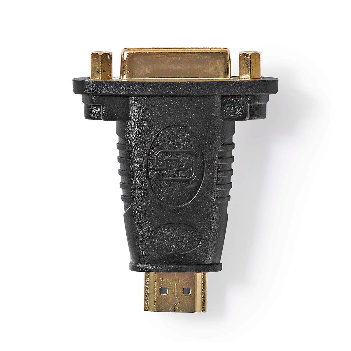 HDMI™ Adapter HDMI™ Kontakt DVI-D 24+1-Pin Hona Guldplaterad Rak ABS Svart 1 st. Plastpåse | Hem & Hobby | Pryloteket