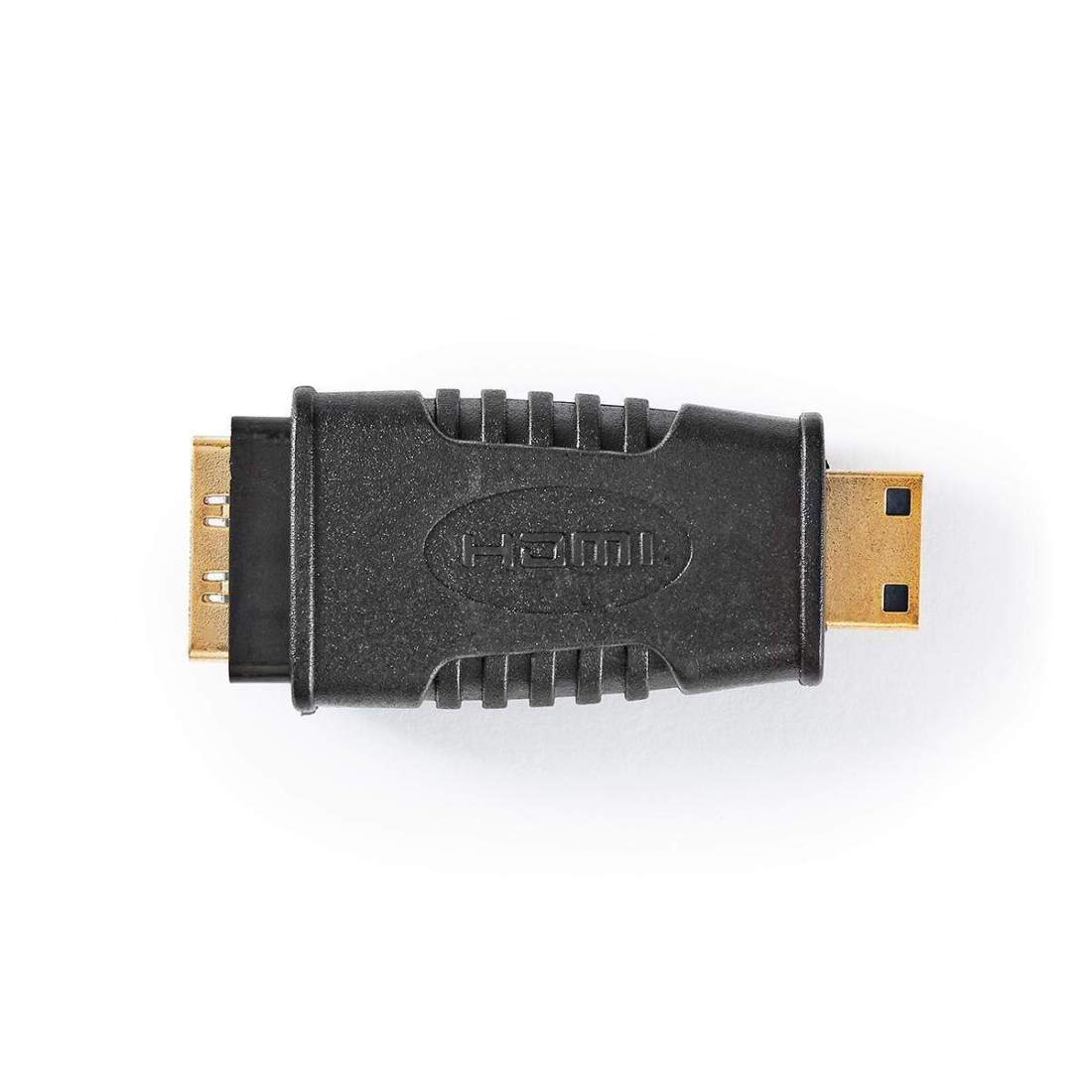HDMI™ Adapter HDMI™ Mini kontakt HDMI™ Hona Guldplaterad Rak ABS Svart 1 st. Plastpåse | Elektronik - Kablar & Adaptrar - Adaptrar & Signalomvandlare - Video | Pryloteket