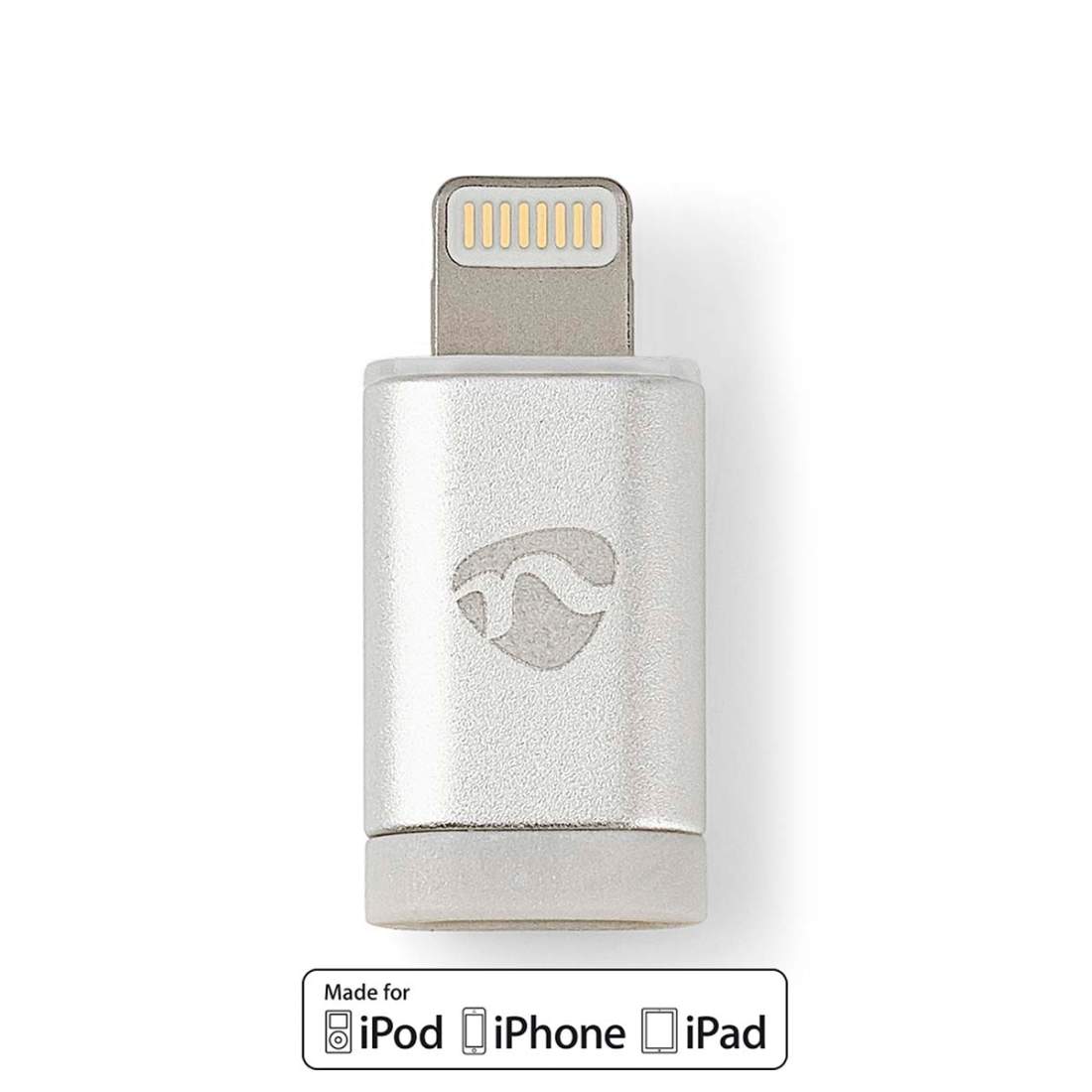 Lightning Adapter Apple Lightning, 8-stifts USB Micro-B Hona Guldplaterad Rund Aluminium | Elektronik - Kablar & Adaptrar - Adaptrar & Signalomvandlare - Lightning | Pryloteket