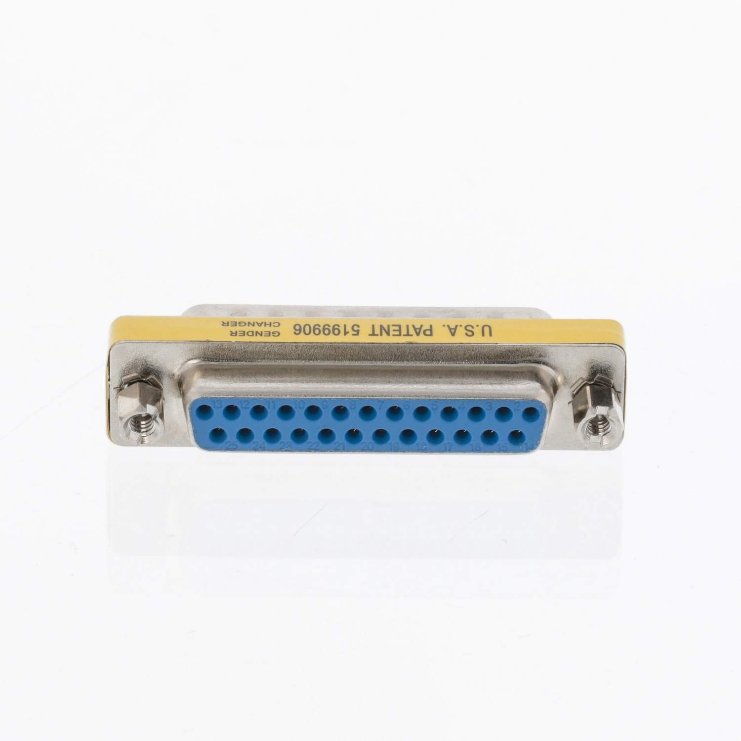 Seriel Adapter D-SUB 25-Pin Han - D-SUB 25-Pin Hun Metal