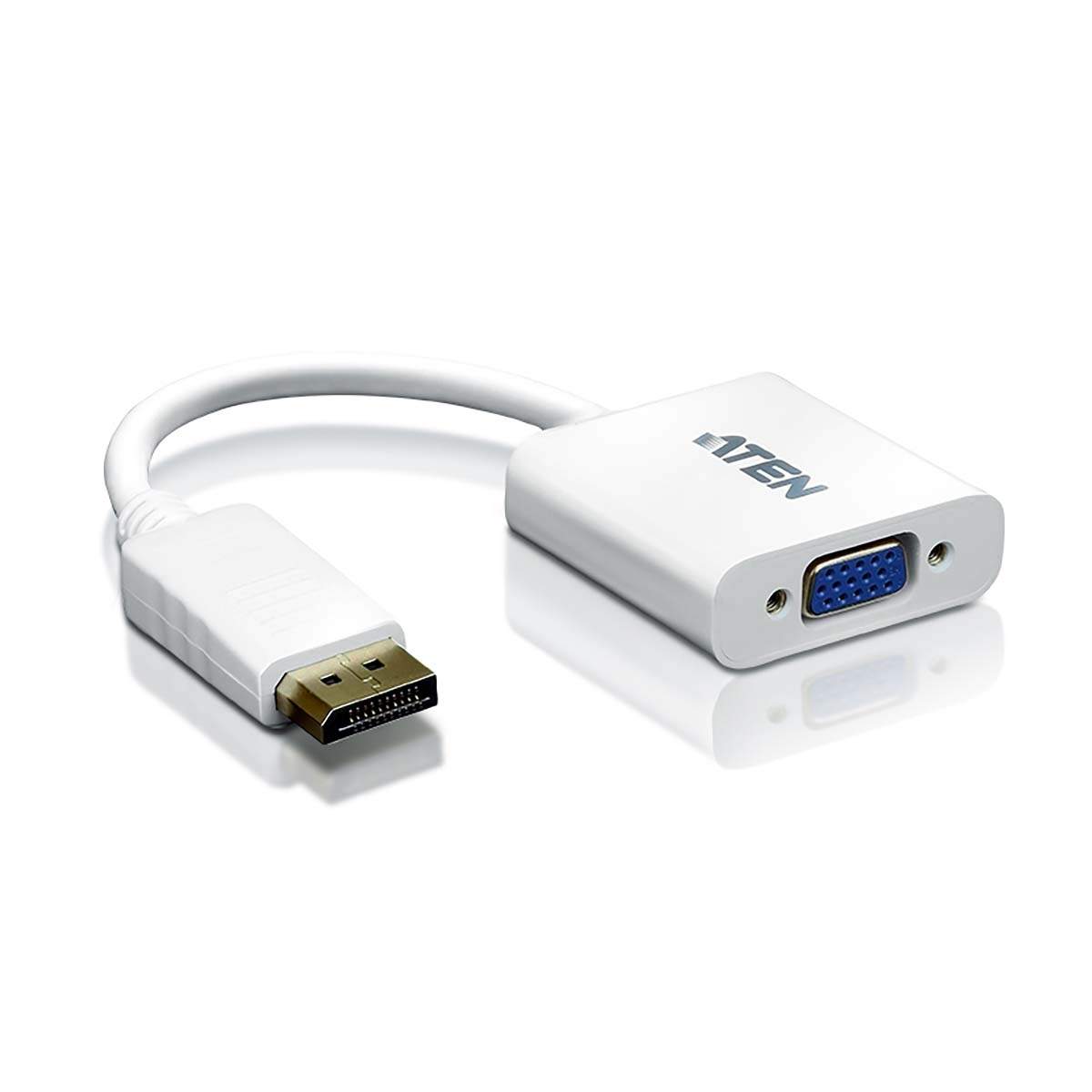 Displaykabel DisplayPort hane - VGA Hona 0.15 m Vit | Hem & Hobby | Pryloteket