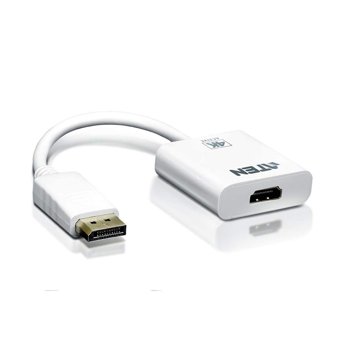Displaykabel DisplayPort hane - HDMI Hona 0.15 m Vit | Elektronik - Kablar & Adaptrar - Adaptrar & Signalomvandlare - Video | Pryloteket