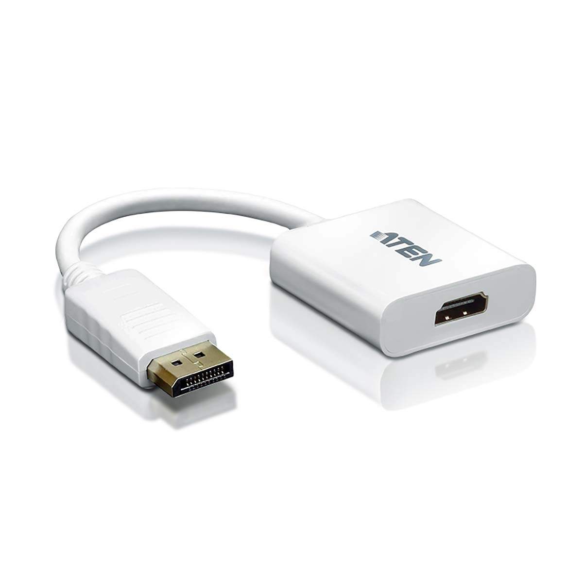 Displaykabel DisplayPort hane - HDMI Hona 0.15 m Vit | Hem & Hobby | Pryloteket