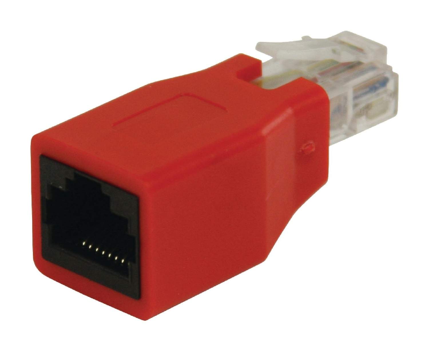 CAT6 Nätverkskort RJ45 (8P8C) Hane - RJ45 (8P8C) Hona Röd | Hem & Hobby | Pryloteket