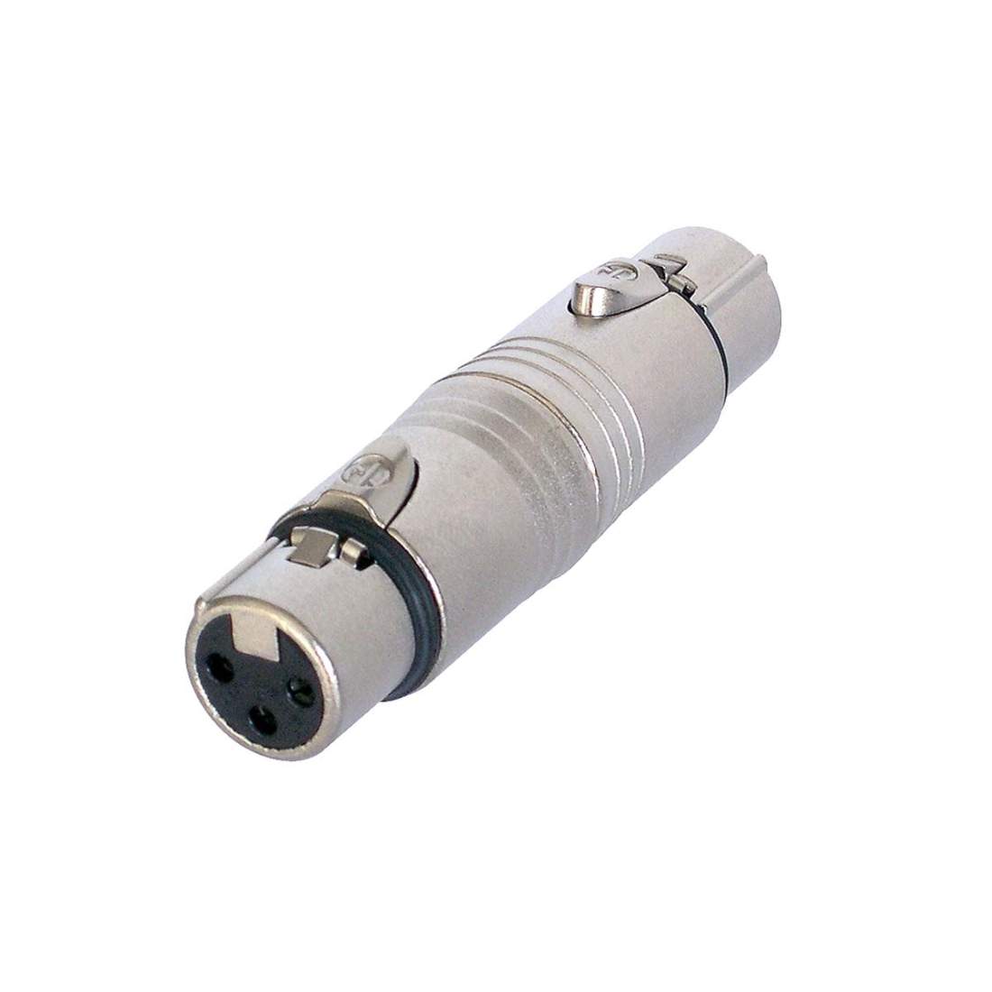 XLR Adapter XLR 3-Pin Hona - XLR 3-Pin Hona Silver | Hem & Hobby | Pryloteket