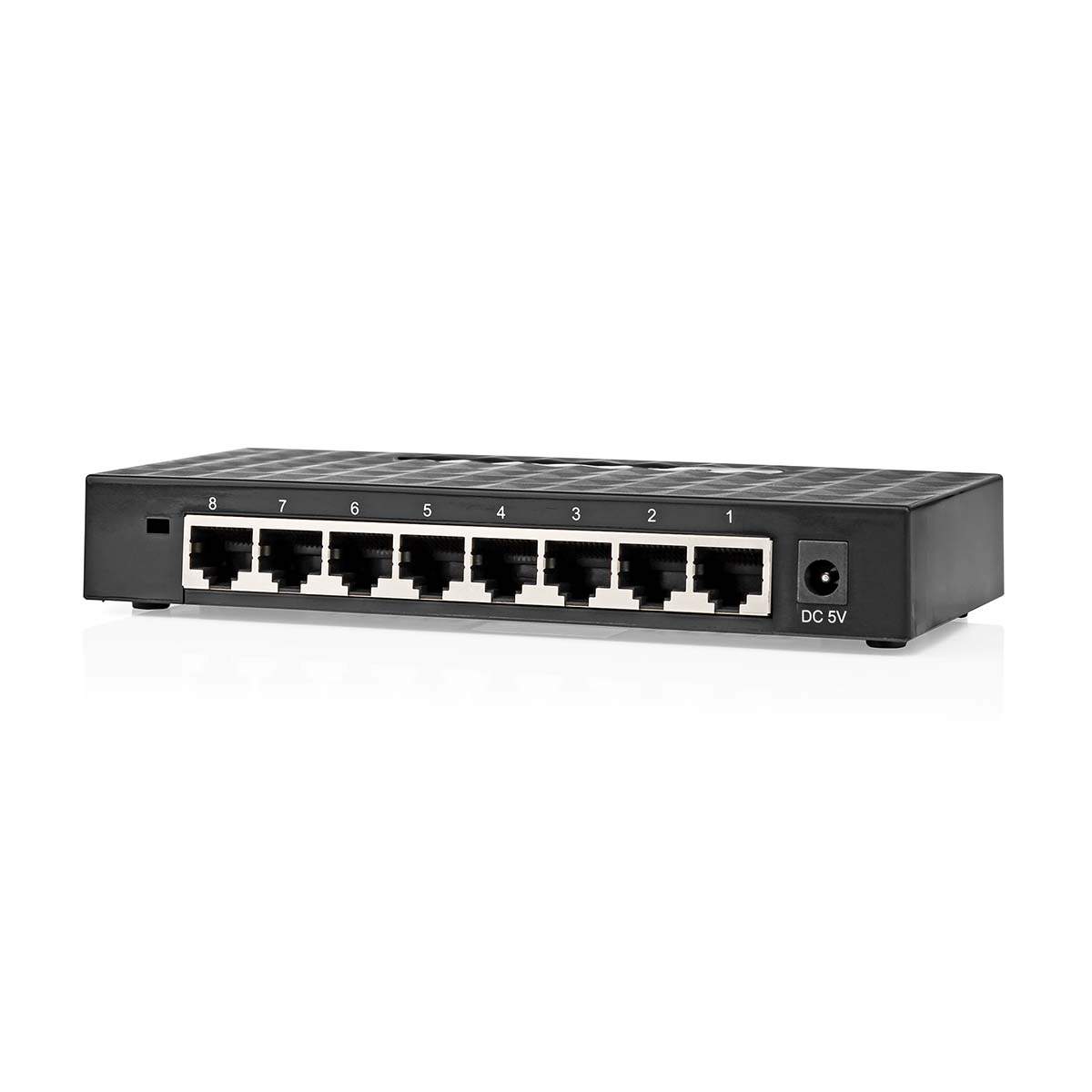 Netværk switch | Vind hastighed: Gigabit | Antal Ethernet-porte: 8