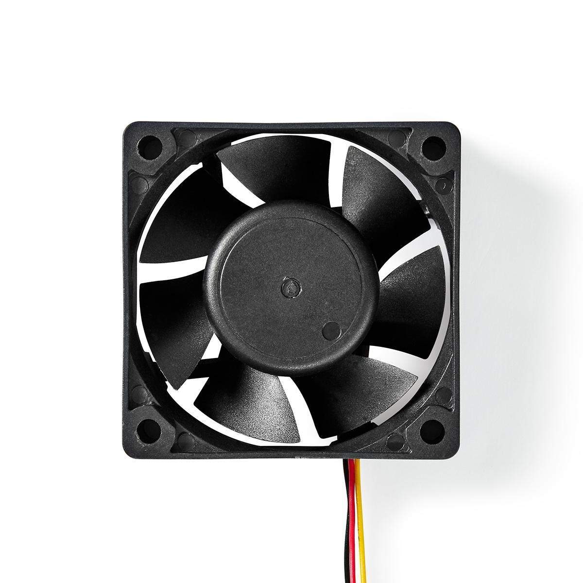 DC-ventilator | DC | Ventilatorstørrelse: 60 mm | 3-Pin | 32.3 dBA | Sort