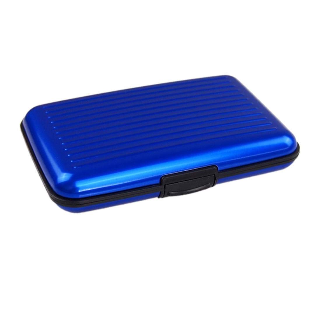 Säker korthållare - Blå | Mode & Accessoarer - Väskor & Plånböcker - Korthållare & Sedelklämmor | Pryloteket