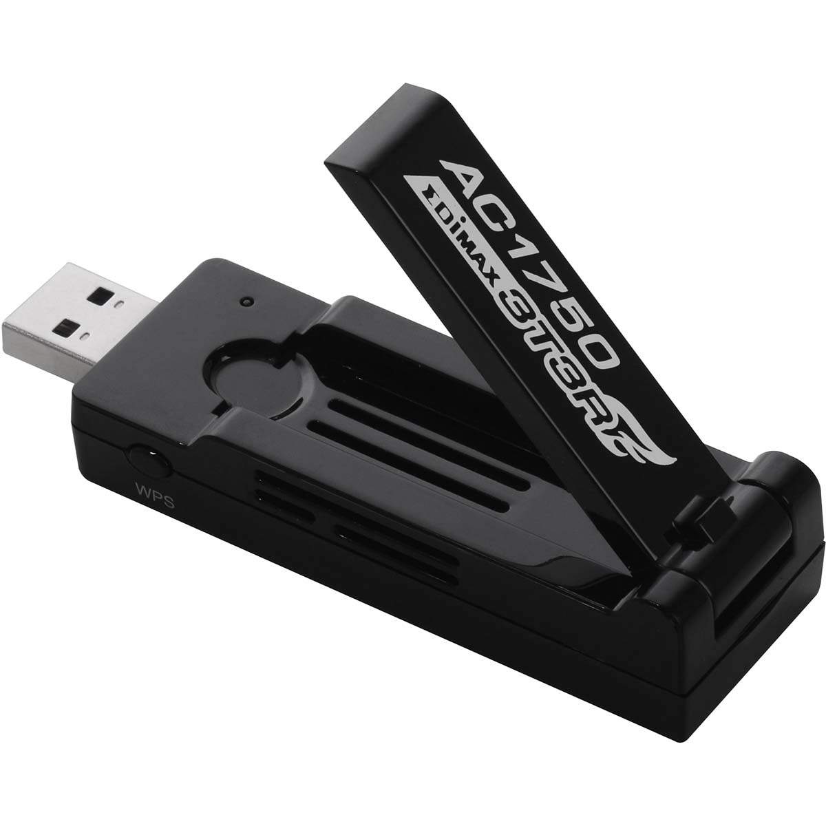 AC1750 Dual-Band Wi-Fi USB 3.0-adapter med 180-graders justerbar antenn Svart | Elektronik - Kablar & Adaptrar - Adaptrar & Signalomvandlare - Video | Pryloteket