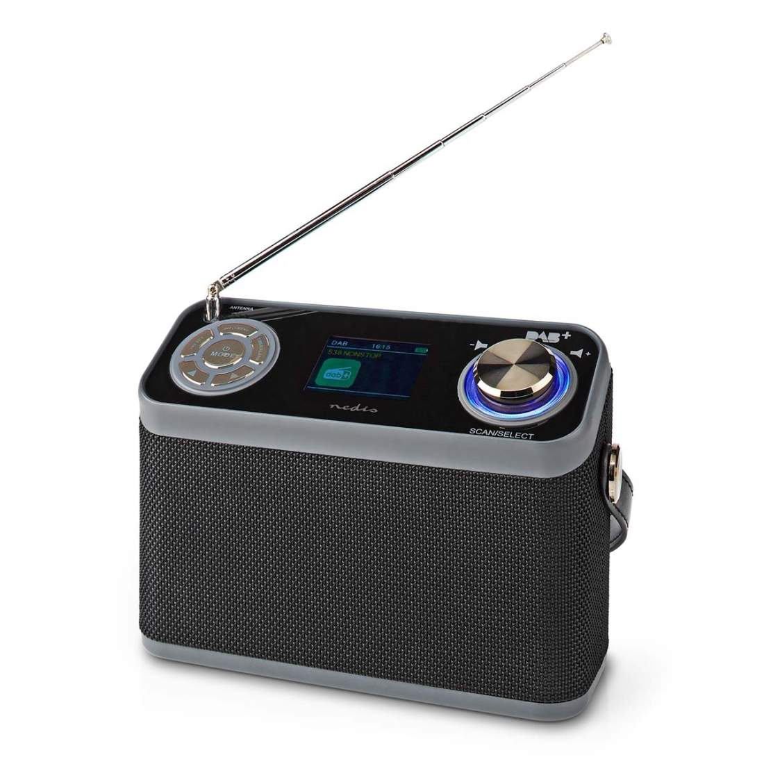 DAB+ Radio Bordsdesign DAB+ / FM 2.4 "" Färgskärm Batteridriven / Strömadapter Digital 24 W Bluetooth® Hörlursu | Elektronik - Kablar & Adaptrar - Adaptrar & Signalomvandlare - Ljud | Pryloteket