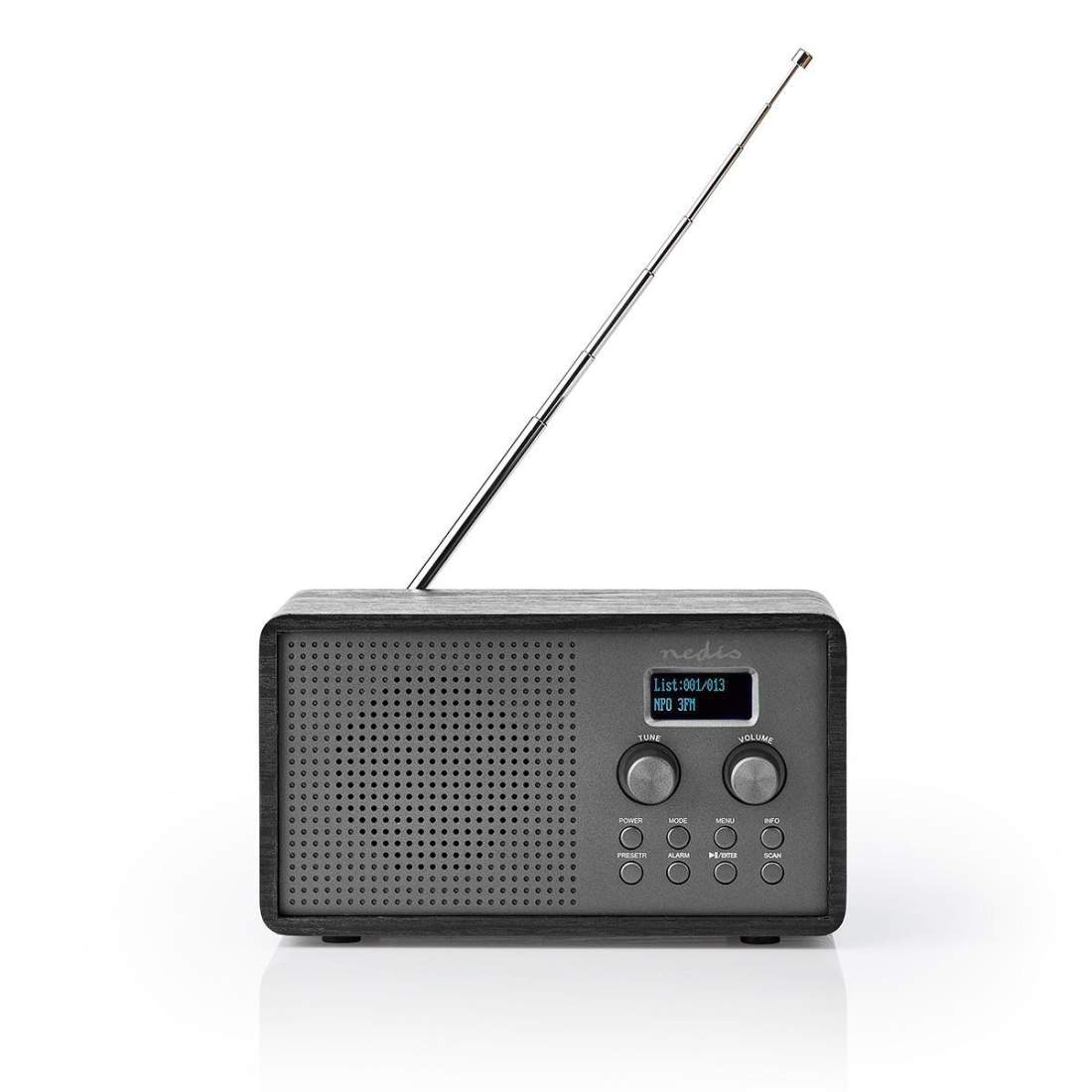 DAB+ Radio Bordsdesign DAB+ / FM 1.3 "" Svart Vit Skärm Batteridriven / USB ström Digital 4.5 W Bluetooth® Väck | Elektronik - Kablar & Adaptrar - Adaptrar & Signalomvandlare - Ljud | Pryloteket