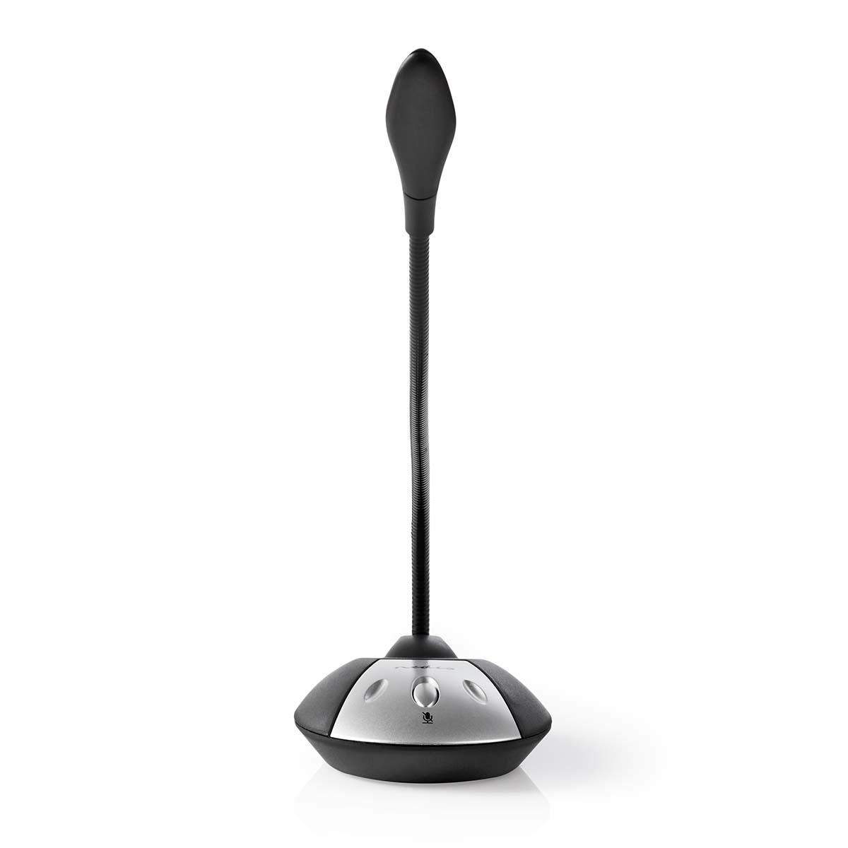 Mikrofon | Brugt til: Desktop / Notebook | Kabel | USB-A Han | Indbygget on/off-knap (tænd/sluk) | Hovedtelefonudgang billede
