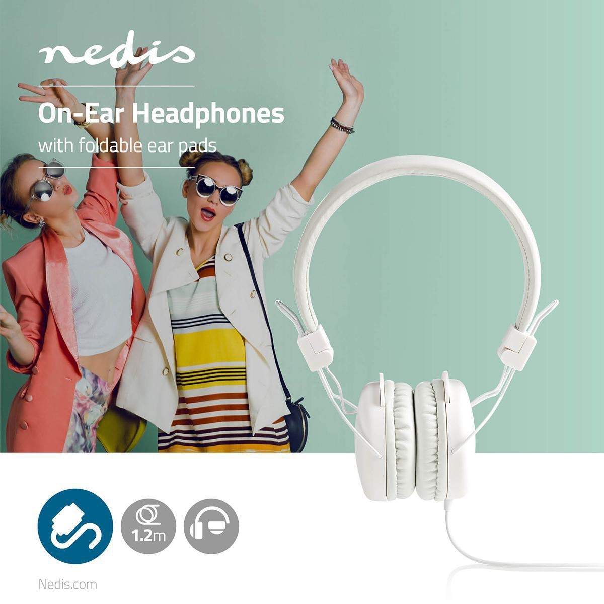 Alternativ bild 1 för Nedis HPWD1100WT - headphones