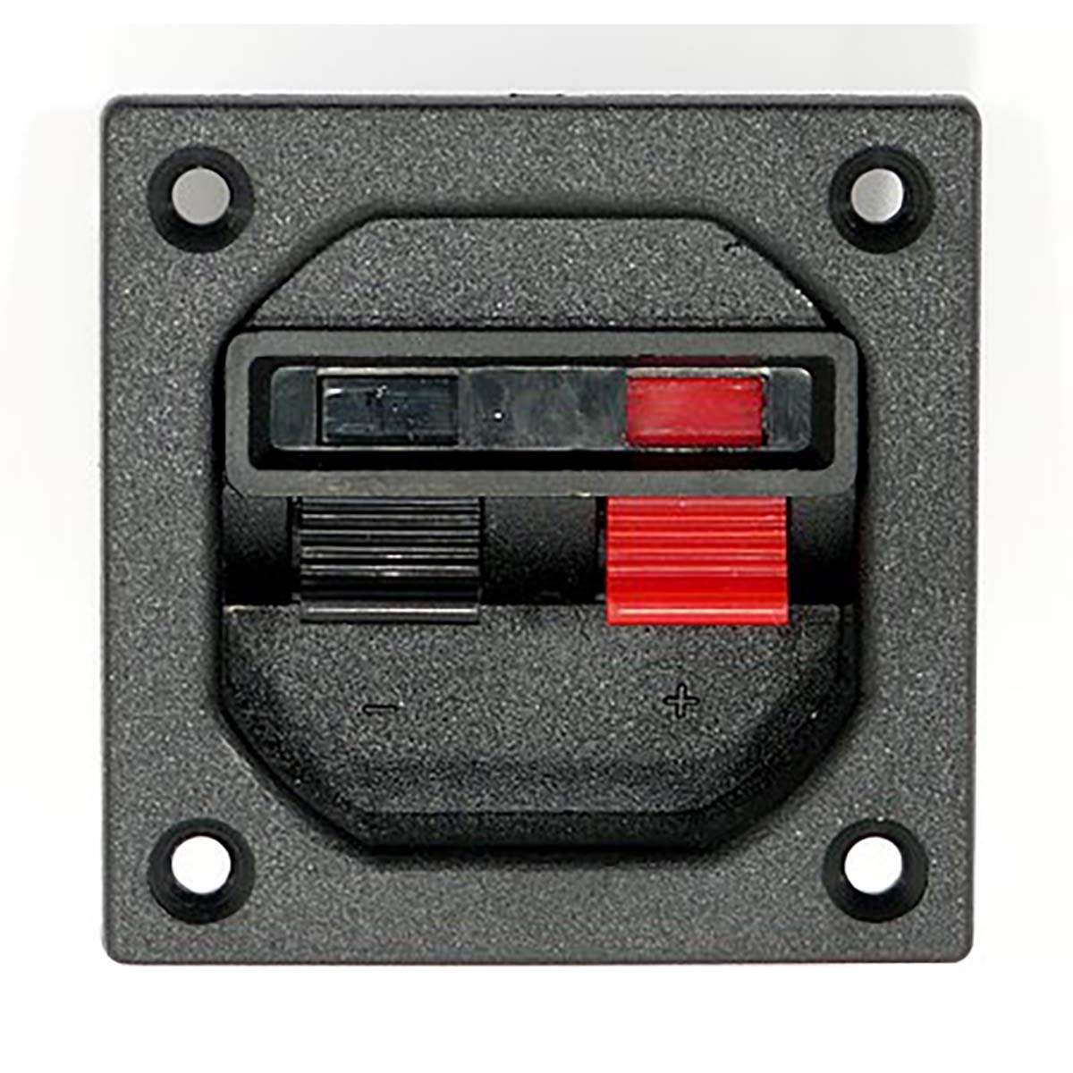 Visaton PT 57 NG - Højttaler-terminalblok - 10 mm² - sort, rød