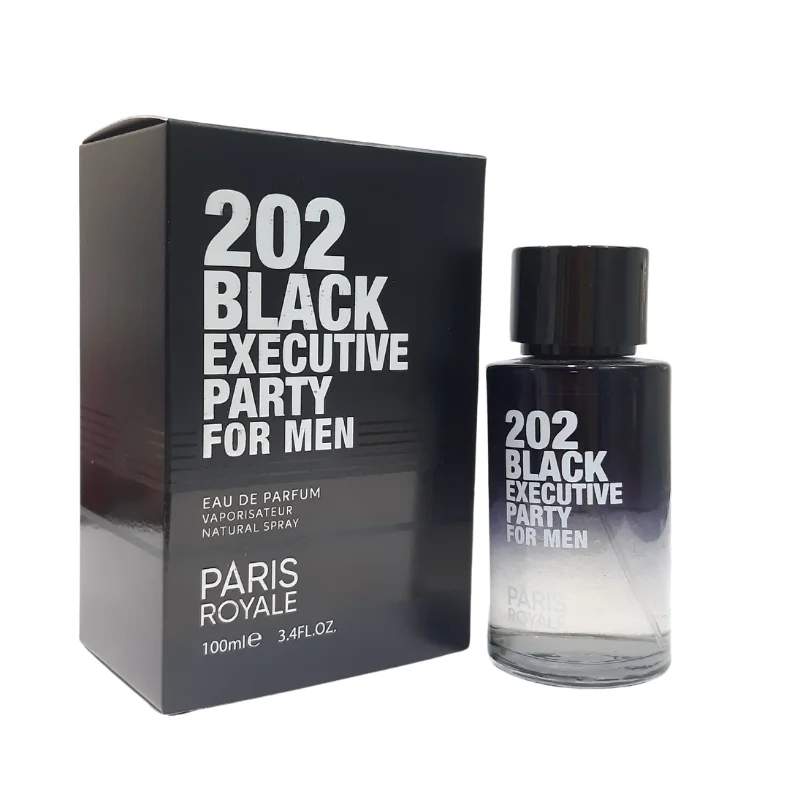 Paris Royale PR034: 202 Black Executive Party for Men 100 ml EDT