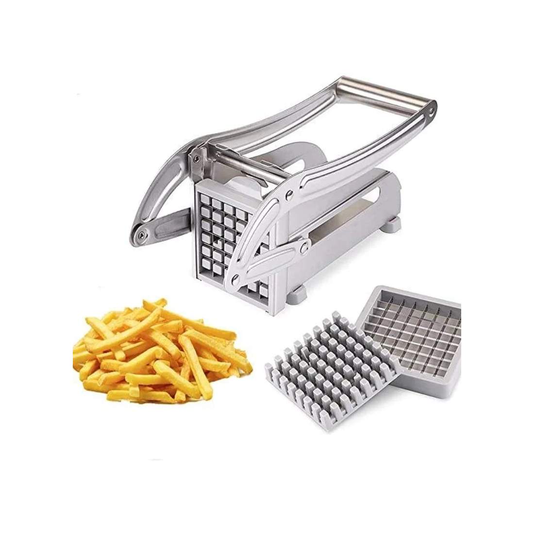 Herzberg HG-04166: Pommes frites i rostfritt stål | Hälsa & Skönhet - Personvård - Hygien | Pryloteket