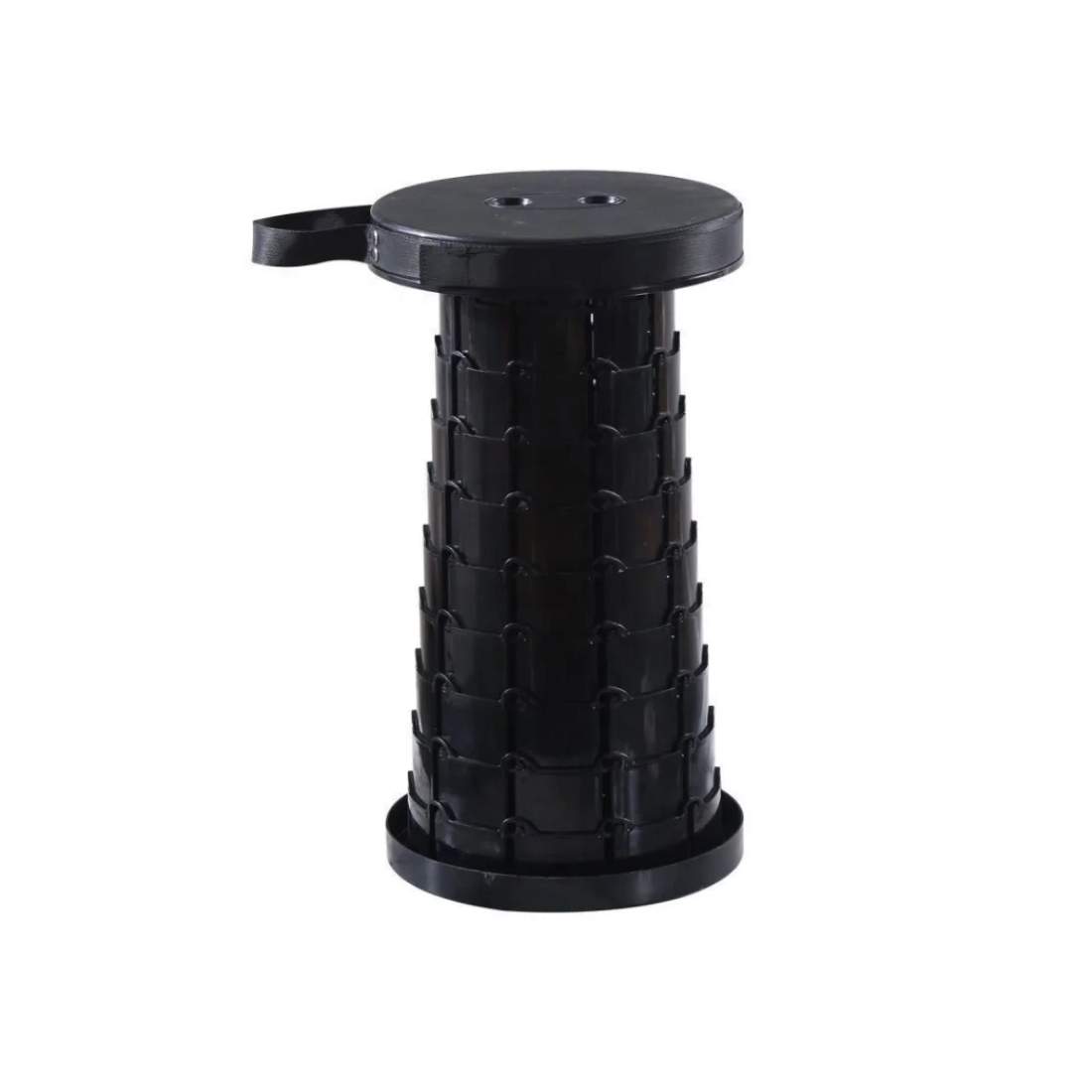 Herzberg HG-04050: Teleskopisk justerbar hopfällbar utomhusstol - Svart | Hem & Hobby - Hem & Hushåll - Bygg | Pryloteket