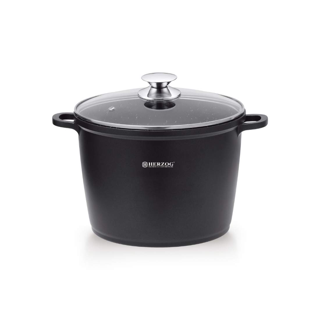 Herzog HR-SP28M: 28 cm gjuten stenbelagd djup kruka | Hem & Hobby - Hem & Hushåll - Kök - Köksredskap | Pryloteket