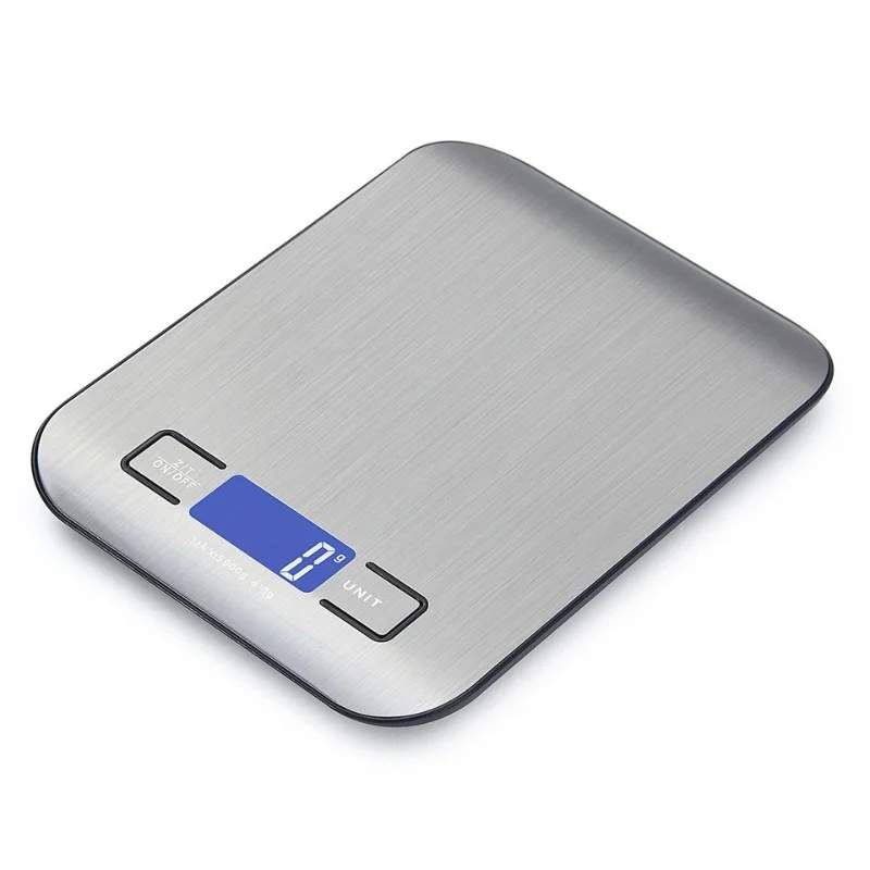 Herzberg HG-04135: Elektronisk digital køkkenvægt - 5kg/1g