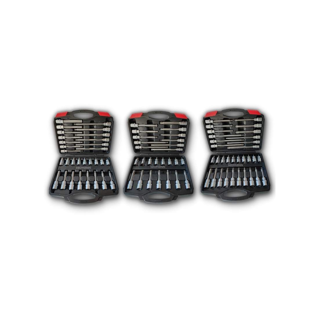 Widmann 88-Piece 1/2? Bitsocketsatser: Spline, Intern Hexagon, T-Star | Hem & Hobby | Pryloteket