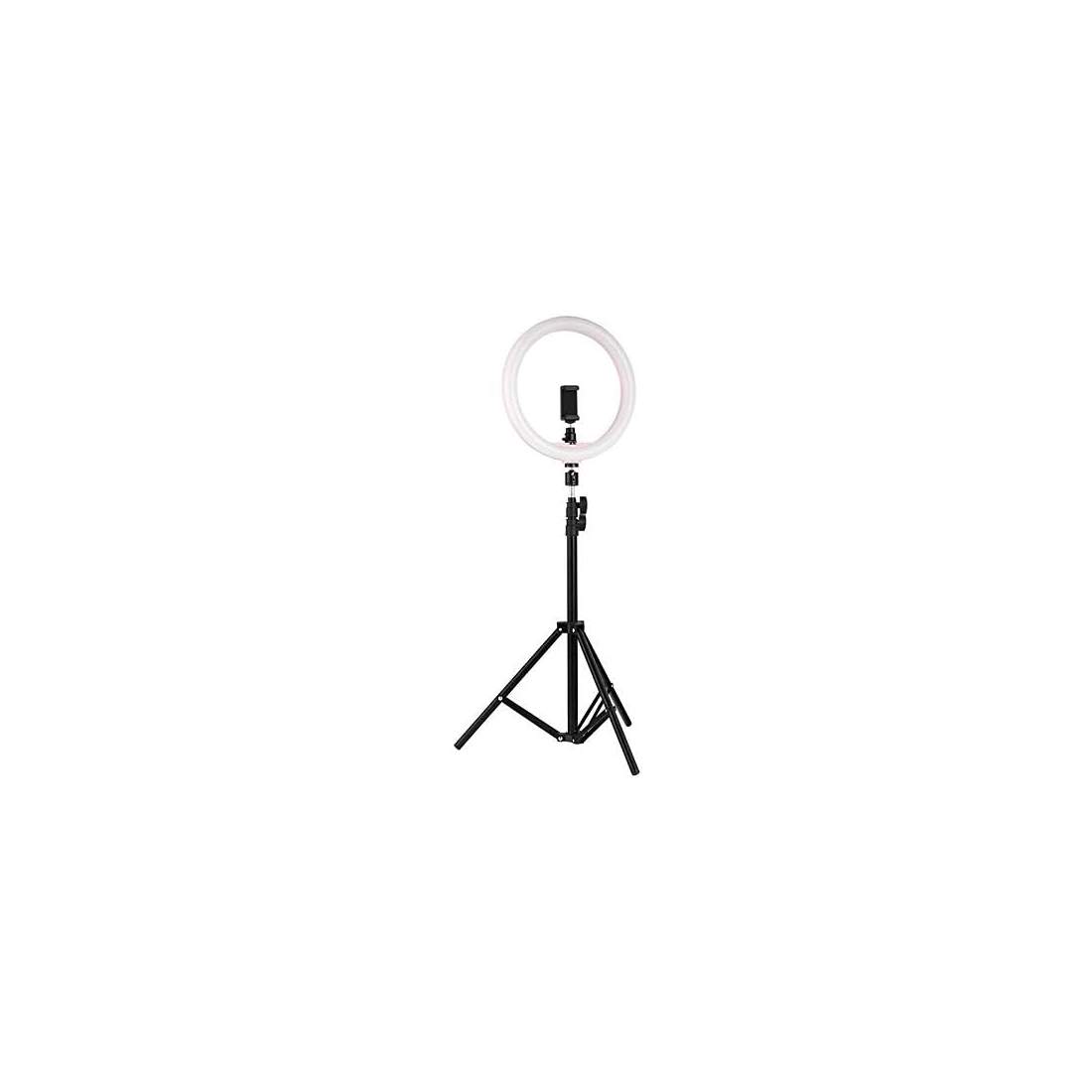Grundig ED-49865: 2-i-1 Selfie Ring Light 360° roterande stativ | Sport & Fritid - Friluftsliv & Camping - Belysning | Pryloteket