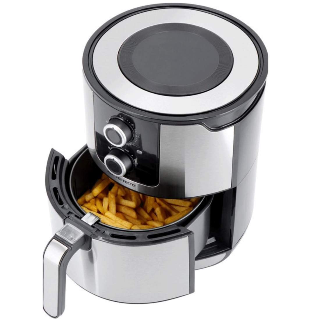 Just Perfecto JL-05: 1400W Airfryer Double Knob Control - 4L | Hem & Hobby - Hem & Hushåll - Kök | Pryloteket