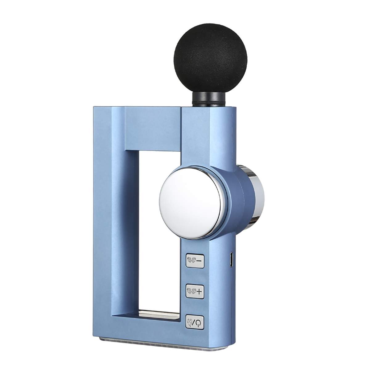 Cenocco kannettava lämmitetty hierontapistooli sininen