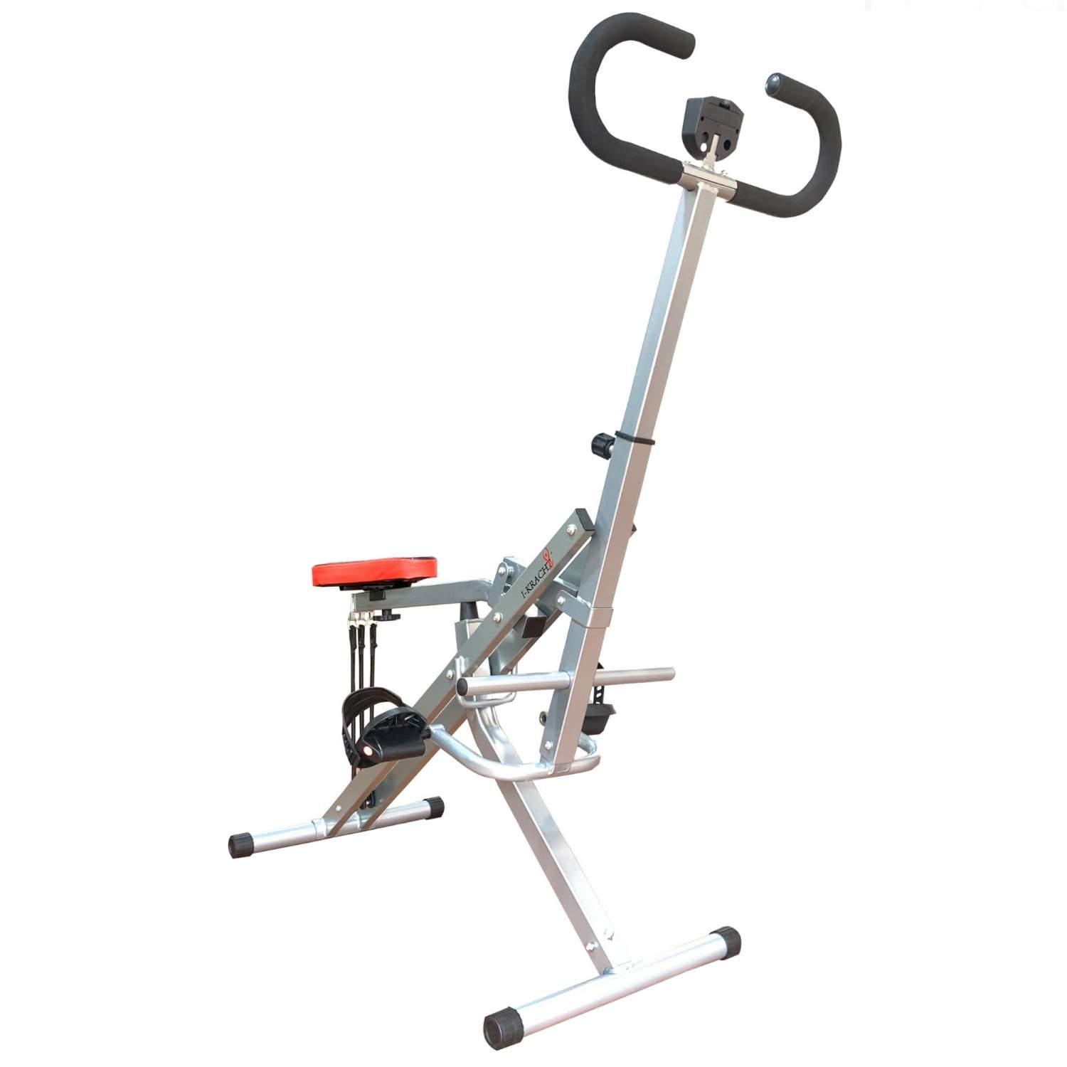 I-Kracht Total Fitness Crunch med Digital Monitor Silver | Sport & Fritid - Träning | Pryloteket