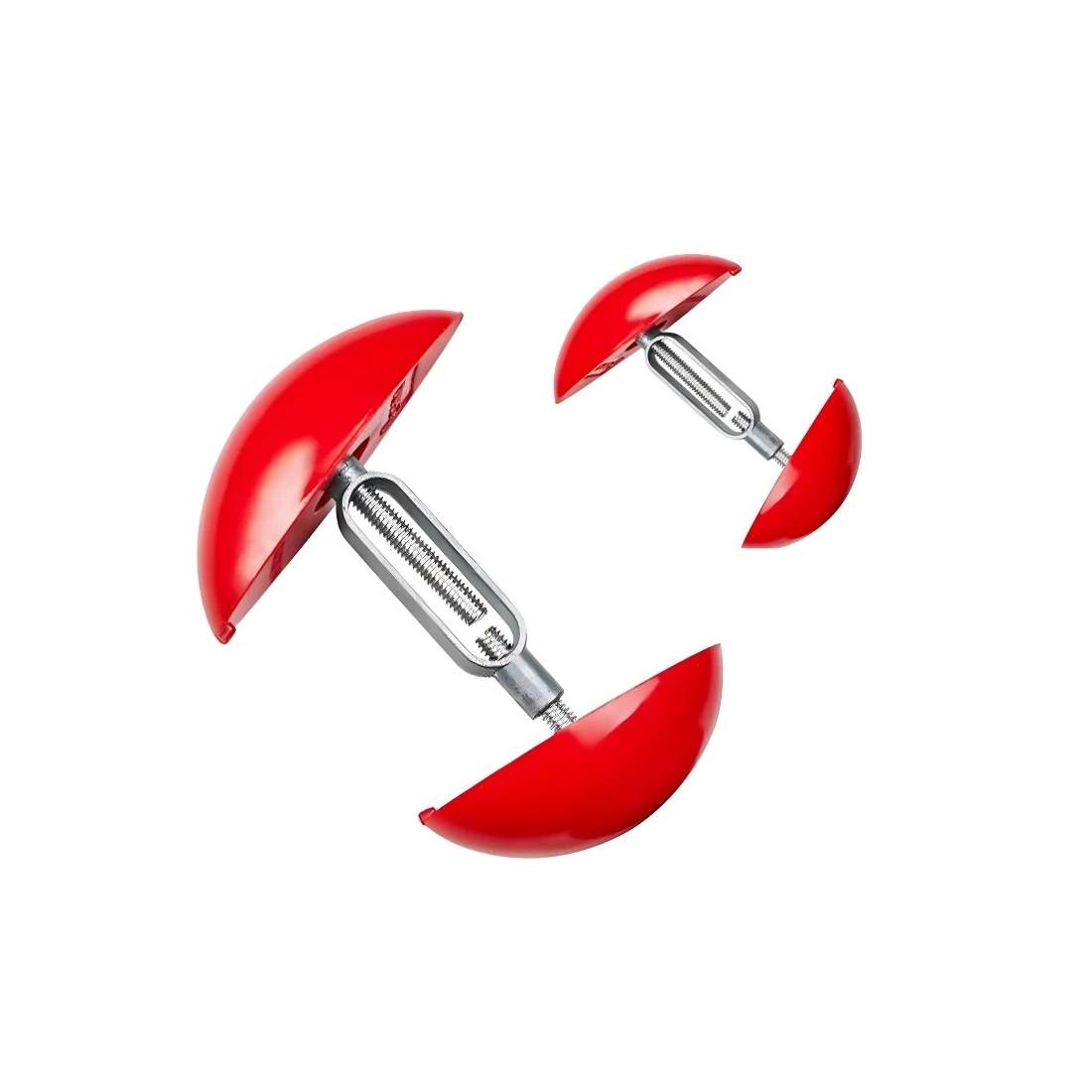 Herzberg HG-03763: 2 delar i plast för justering, formning och utvidgning av skor | Hälsa & Skönhet - Personvård - Skosträckare | Pryloteket