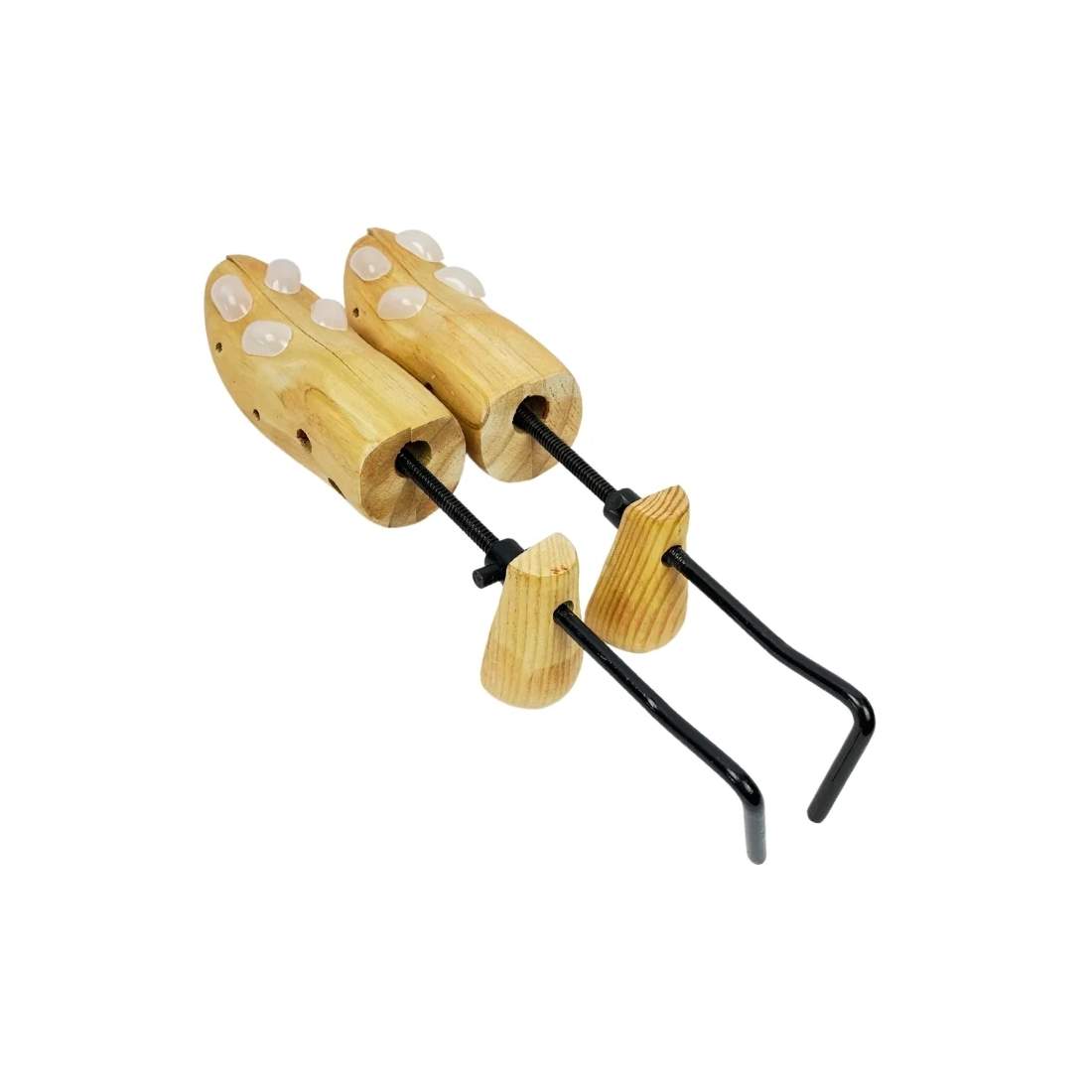 Herzberg HG-03787: 2-vägs justerbar skosträckare och skoförlängare i trä - herr | Hälsa & Skönhet - Personvård - Skosträckare | Pryloteket