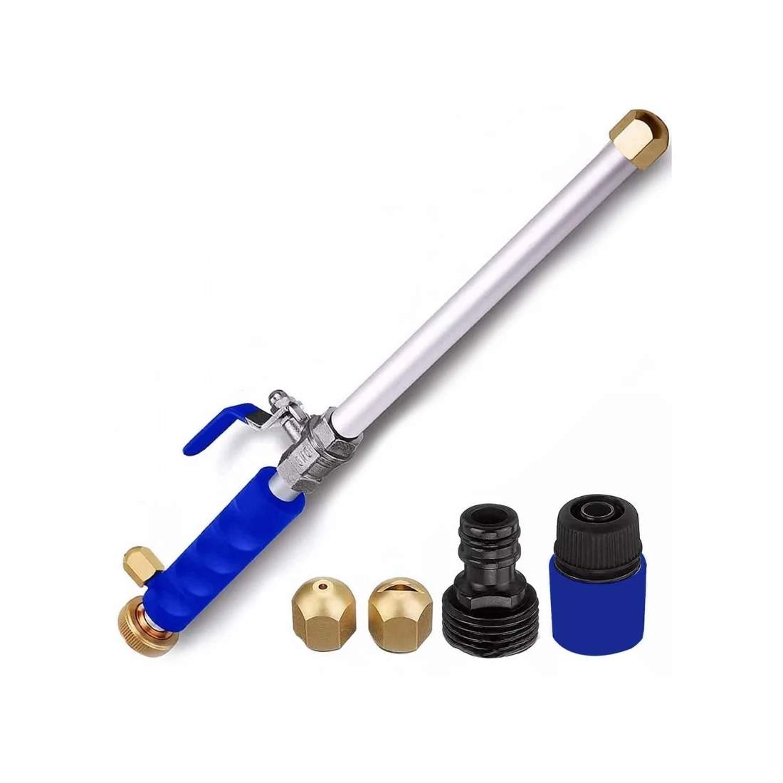 Herzberg HG-03824: Vattenstråle med dubbla munstycken för högtryckstvätt - blå | Hem & Hobby - Hem & Hushåll - Tvätt | Pryloteket