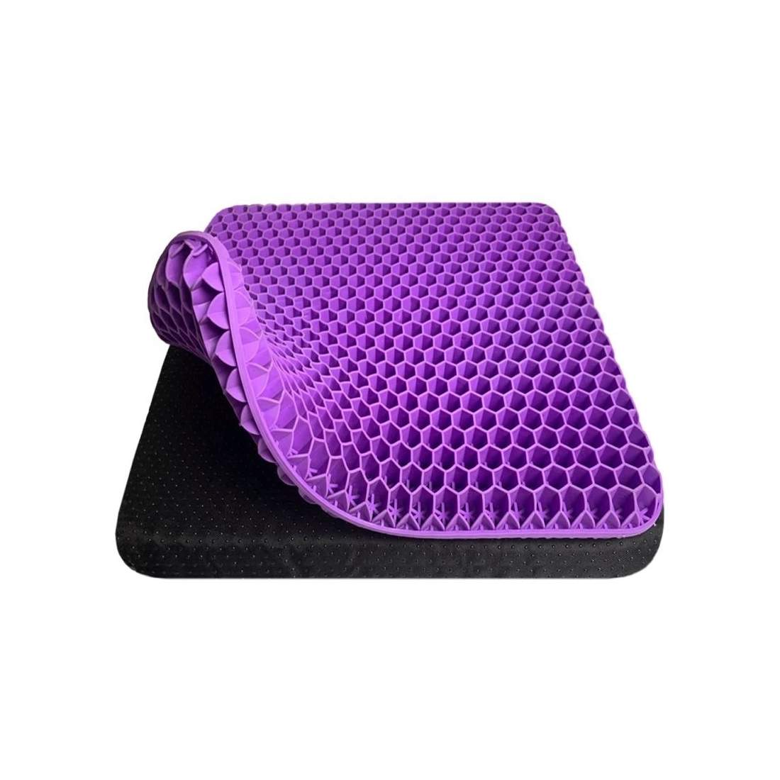 Herzberg HG-03169: Sittdyna i gelé - lila | Hälsa & Skönhet - Personvård - Vård & Rehabilitering - Hållning | Pryloteket