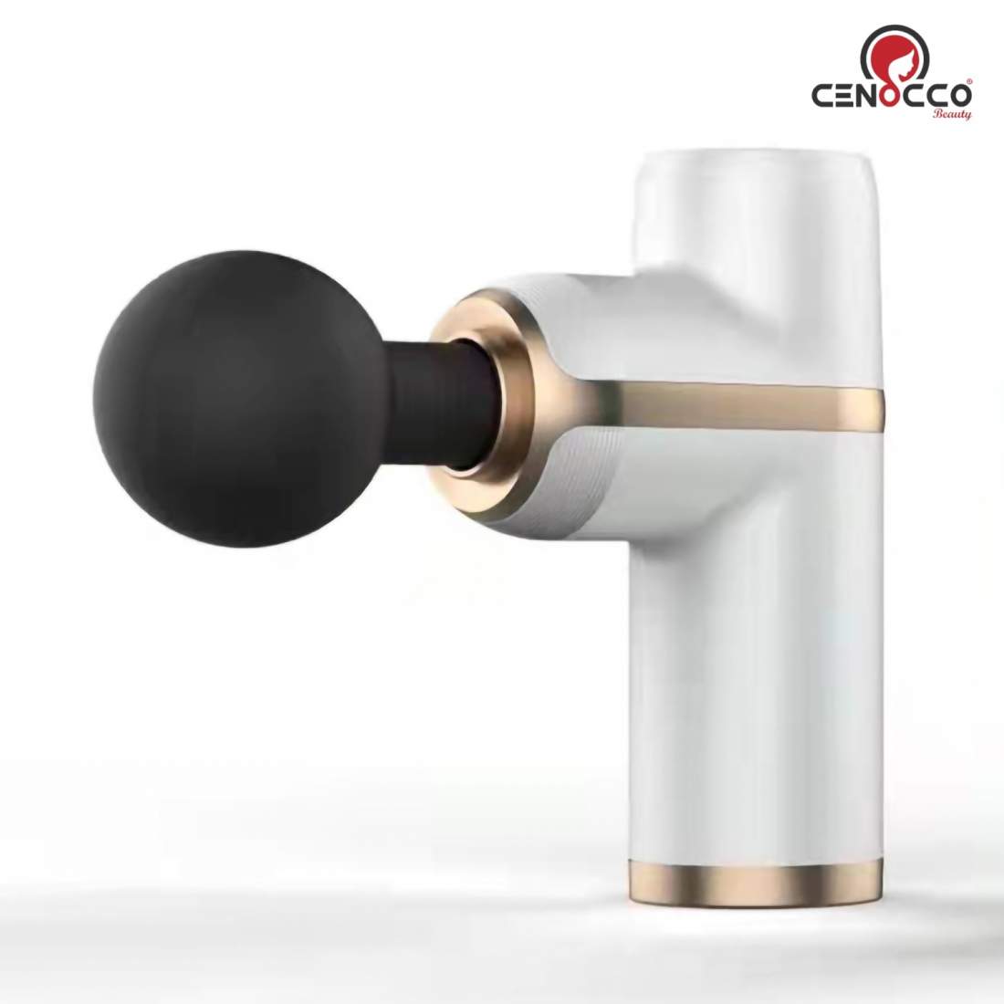 Cenocco Bärbar mini-massagepistol vit | Hälsa & Skönhet - Personvård - Massage | Pryloteket