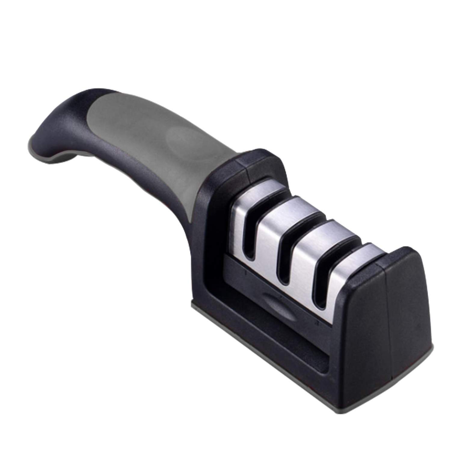 Herzberg HG-8101: Robust knivsliber sort