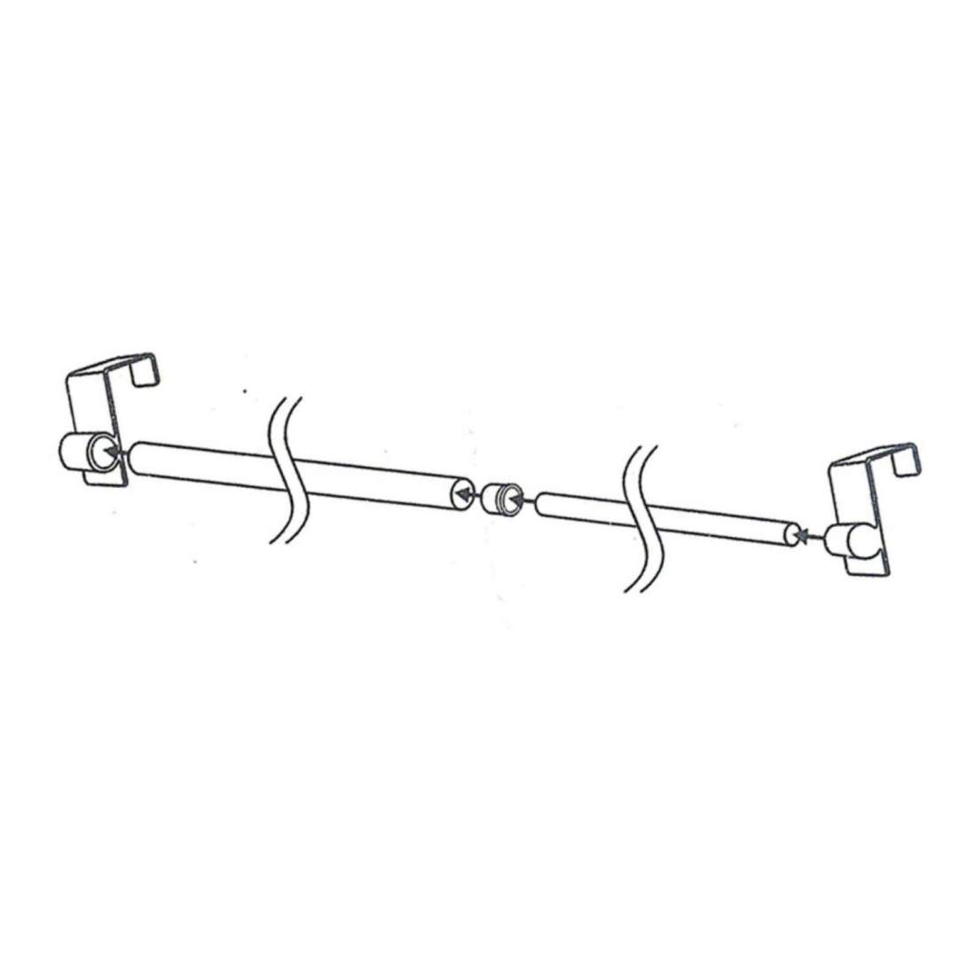 Geniala idéer Justerbar gardinstång | Hem & Hobby - Hem & Hushåll - Badrum | Pryloteket