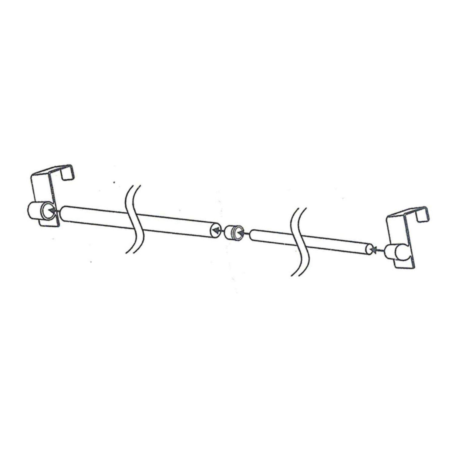 Geniale ideer Justerbar gardinstang