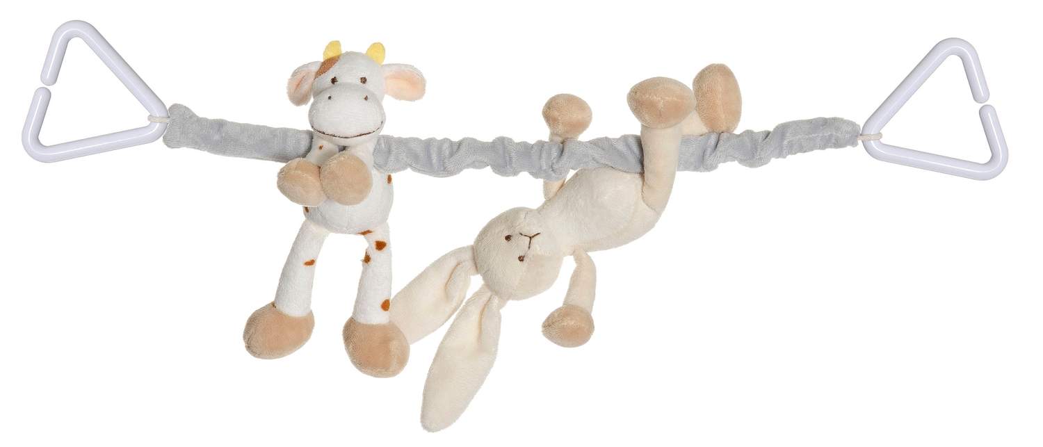 Tk Diinglisar Rabbit & Cow Pram Hanger