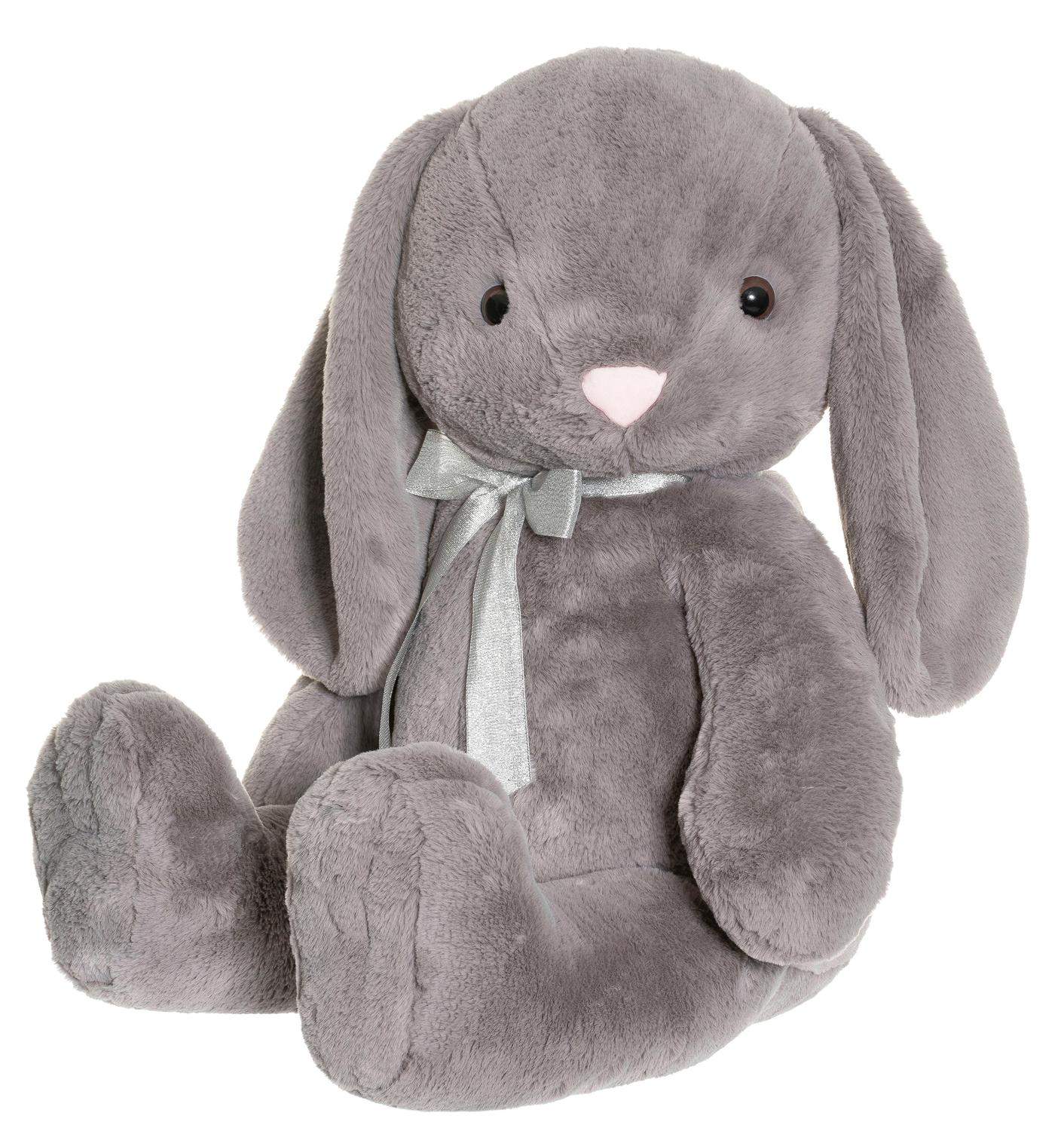 Tk Olivia Rabbit Plush Grey 85Cm