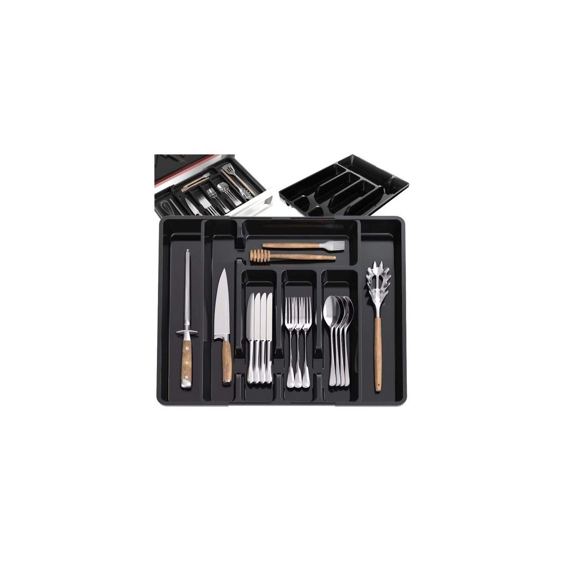 Lådinsats/organisatör av plast Ruhhy 24748 | Elektronik - Tillbehör Mobil & Surfplatta - Mobiltillbehör - Mobilkablar - Tillbehör | Pryloteket