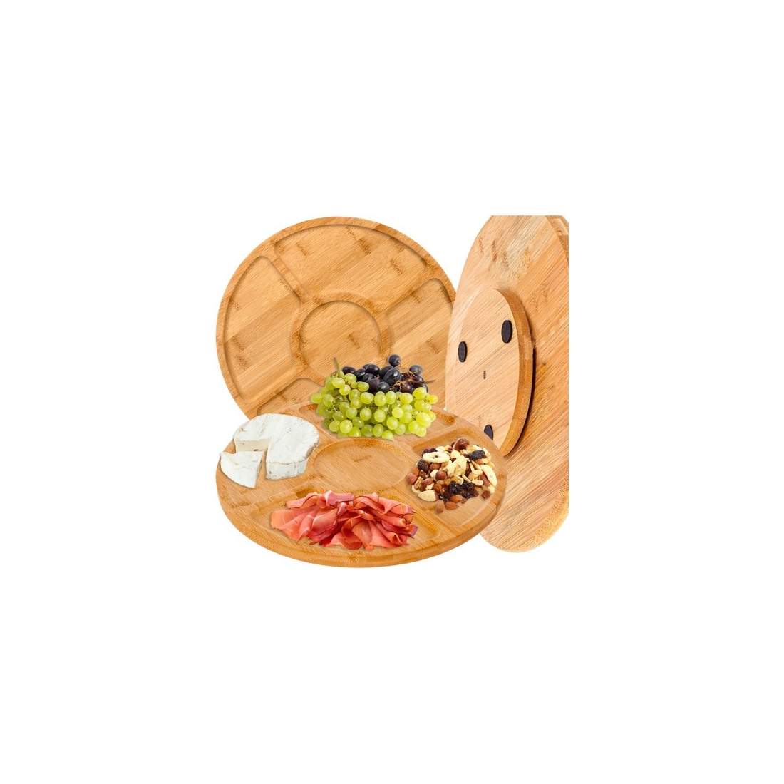 Bambu roterande bräda Ruhhy 24290 | Hem & Hobby - Hem & Hushåll - Kök - Servering | Pryloteket