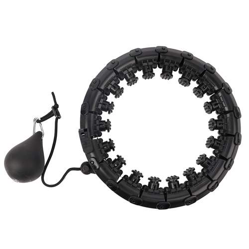 Vægtet Hulahopring med Massageknopper Effektiv Vægttabstræning