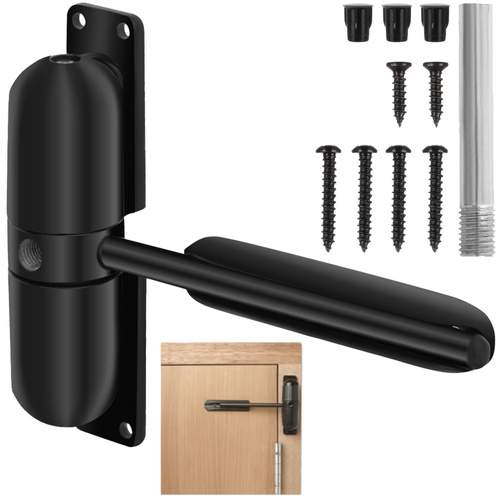 Dørpumpe til døre op til 60 kg med justerbar lukkehastighed