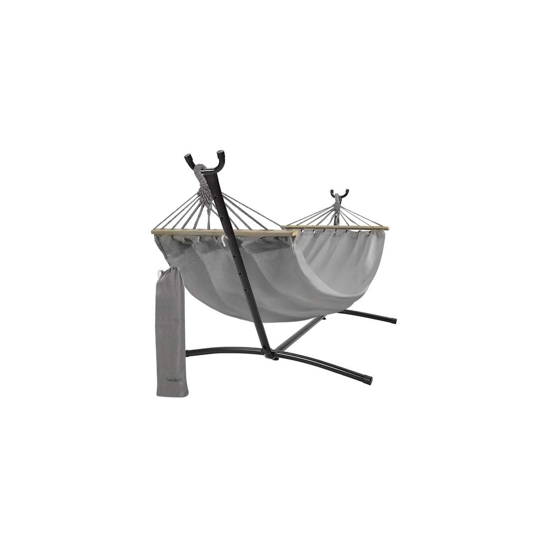 Trädgårdshängmatta 200x150cm Gardlov med ram 25466